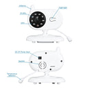BM-850 3.5 inch LCD 2.4GHz Wireless Surveillance Camera Baby Monitor with 8-IR LED Night Vision, Two Way Voice Talk(White)