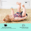 BM-SP820 2.4 inch LCD 2.4GHz Wireless Surveillance Camera Baby Monitor with 7-IR LED Night Vision, Two Way Voice Talk(White)