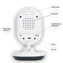 BM-SP820 2.4 inch LCD 2.4GHz Wireless Surveillance Camera Baby Monitor with 7-IR LED Night Vision, Two Way Voice Talk(White)