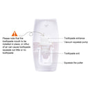 Automatic Toothpaste Dispenser Set with 5 Toothbrush Holder (Green)