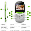 VB602 2.4 inch LCD 2.4GHz Wireless Surveillance Camera Baby Monitor, Support Two Way Talk Back, Night Vision (Grey)