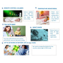 VB602 2.4 inch LCD 2.4GHz Wireless Surveillance Camera Baby Monitor, Support Two Way Talk Back, Night Vision(White)
