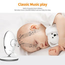 VB605 2.4 inch LCD 2.4GHz Wireless Surveillance Camera Baby Monitor, Support Two Way Talk Back, Night Vision(White)