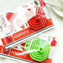 5 PCS Mini Portable Silicone Anti-leak Telescopic Funnel (Green)
