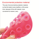 10 PCS Baby Double-sided TPR Anti-skid Pad Strong Suction Placemat, Size:10.5*10.5*1.3cm Random Color Delivery