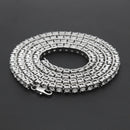 Mens Hip Hop Punk 1 Row Crystal Inlaid Alloy Necklace Chain, Size: 20 inch(White)