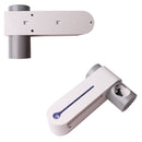 Automatic Toothpaste Dispenser Dental UV Ultraviolet Toothbrush Sterilizer Storage Holder(White)