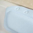 2 PCS Bathroom Supplies Bathtub Pillow Bath Bathtub Headrest Suction Cup Waterproof Bath Pillows,Random Color Delivery,Size: 31*21cm