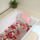 2 PCS Bathroom Supplies Bathtub Pillow Bath Bathtub Headrest Suction Cup Waterproof Bath Pillows,Random Color Delivery,Size: 31*21cm