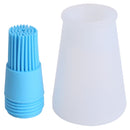 Kitchen Silicone Oil Brush Grill Brush Oil Bottle,Random Color Delivery