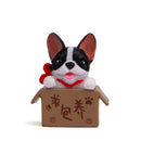 2 PCS Creative Home Decoration Bulldog Doll Ornament, Random Style