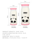Long Time Heat Retention Thermos Vacuum Insulated Cartoon Style Youthful Stainless Steel Beverage Bottle