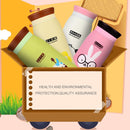 Long Time Heat Retention Thermos Vacuum Insulated Cartoon Style Youthful Stainless Steel Beverage Bottle
