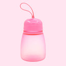 308ml Plastic Screw Top Child Cute Water Bottle(Pink)