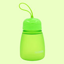 308ml Plastic Screw Top Child Cute Water Bottle(Green)