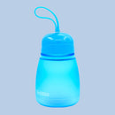 308ml Plastic Screw Top Child Cute Water Bottle(Blue)