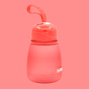 308ml Plastic Screw Top Child Cute Water Bottle(Red)