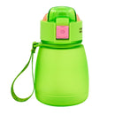 308ml Food Grade Plastic Child Cute Sippy Water Bottle(Green)
