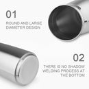 1.3 Litre Stainless Steel Water Tea Pot Kettle Jug Cold Beverage Drinks Juice Pot With Handle And Cover(White)