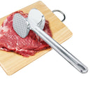 Aluminum Alloy Loose Tenderizers Meat Hammer Steak Pork Kitchen Tools, Small Size: 4.5 x 19.0cm