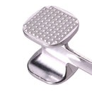 Aluminum Alloy Loose Tenderizers Meat Hammer Steak Pork Kitchen Tools, Small Size: 4.5 x 19.0cm