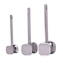 Aluminum Alloy Loose Tenderizers Meat Hammer Steak Pork Kitchen Tools, Small Size: 4.5 x 19.0cm