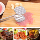 Aluminum Alloy Loose Tenderizers Meat Hammer Steak Pork Kitchen Tools, Small Size: 4.5 x 19.0cm
