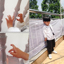 3m Thickening Safety Cope Braided Balcony Stair Safety Net for Child(Green)