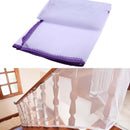 3m Thickening Safety Cope Braided Balcony Stair Safety Net for Child(Purple)