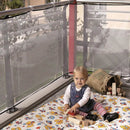 3m Thickening Safety Cope Braided Balcony Stair Safety Net for Child(Yellow)