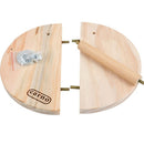 Pet Wooden Two Layers Wood Hamster Footplate Springboard Hamster Small Pets Pedal Toys