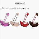 Ergonomic Baby Carrier with Hip Seat for Baby with Reflective Strip for 0-3 Years Old(Coffee)