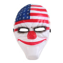 Halloween Mask PVC Halloween Festival Party US Flag Pattern Mask