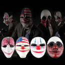 Halloween Mask PVC Halloween Festival Party US Flag Pattern Mask