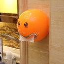 Creative Tryitgo Expressions Pattern Bathroom Waterproof Toilet Paper Tray Tissue Holder, Size: 16.5*18.5cm (Orange Light)