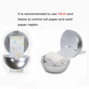 Creative Tryitgo Expressions Pattern Bathroom Waterproof Toilet Paper Tray Tissue Holder, Size: 16.5*18.5cm (Orange Light)