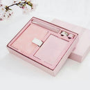 Creative Notebook See Also The Sakura PU Hand Book Suit Gift Notebook School Office Supplies, Random Color Delivery