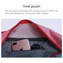 Outdoor Multifunction Waterproof Large Beach Bag Travel Bag Toiletry Bag(Dark Blue)