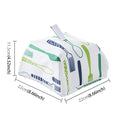 Foldable Thickened Aluminum Foil Food Heat Preservation Cover, Size: S (22 x 22 x 11.5cm)(Green)