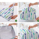 Foldable Thickened Aluminum Foil Food Heat Preservation Cover, Size: S (22 x 22 x 11.5cm)(Green)