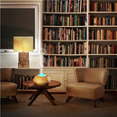 10W 150mL Wood Grain Aromatherapy Air Purifier Humidifier with LED Light for Office / Home Room(Black)