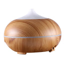 10W 150mL Wood Grain Aromatherapy Air Purifier Humidifier with LED Light for Office / Home Room(Brown)