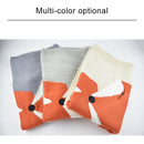 Fox Pattern Stereoscopic Ears Baby Knitted Blanket(Beige)