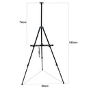 Portable Telescopic Metal Easel Tripod for Painting & Advertising Display