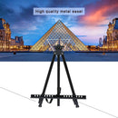 Portable Telescopic Metal Easel Tripod for Painting & Advertising Display