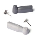 200 PCS HTG-005 Small Hammer Anti-theft Magnetic Buckle EAS Anti-theft Sound and Magnetic Button Label for Supermarket Commodities, Random Color Delivery