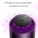 Panchao II USB Smart Light Control UV LED Light Efficient Mosquito Killer(Black)