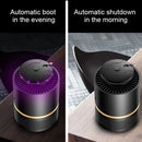 Panchao II USB Smart Light Control UV LED Light Efficient Mosquito Killer(Black)