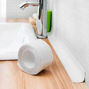 PVC Kitchen and Bathroom Waterproof and Mildew Proof tape, Size:38mm x 3.2m(Grey)