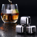 Stainless Steel Chilling Reusable Ice Cubes for Whiskey, Vodka, Liqueurs